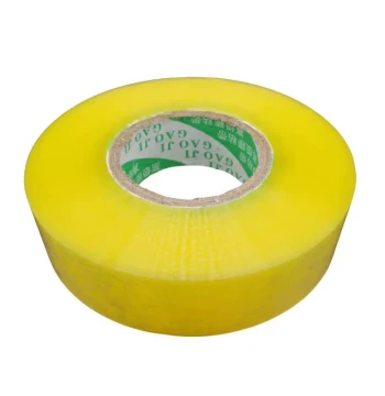 Transparent Express Packaging Tape - Widened, Thickened Large Roll, Beige High Viscosity, 4.5cm Width