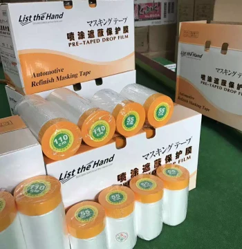 Wango Straight Strong-Adhesion Protective Masking Tape - Easy Pull, Clean Release