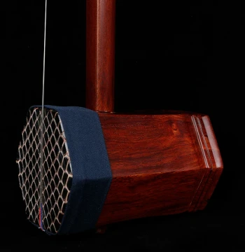 Professional Jing Erhu Instruments Made of Rosewood, Pearwood, Ebony, Purple Sandalwood, or Sour Branch Wood