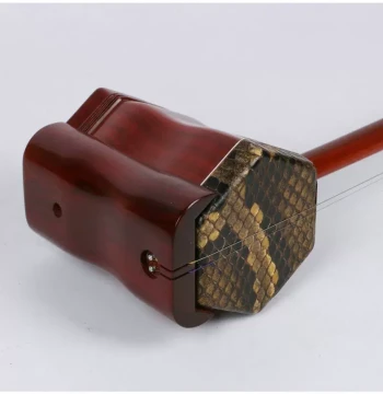 Selected Supply of Red Sandalwood Erhu, Handcrafted Hexagonal Erhu, Classical Traditional Ethnic Instrument Manufacturer