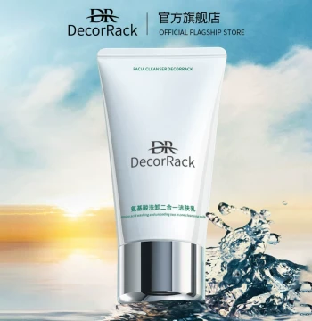 DecorRack Amino Acid Facial Cleanser Deep Cleaning Pore Minimizing Makeup Remover for Women 31