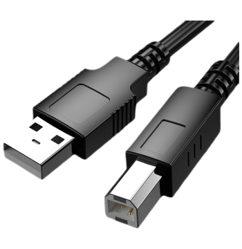 USB Printer Data Cable Extended Compatible with Brother and Other Computers
