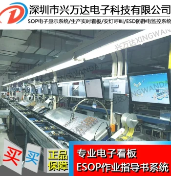 Xingwanda Electronic Work System / Electronic Workshop Planning Board / Machine Tool Production Management Display