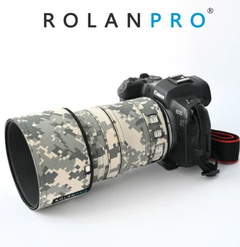 ROLANPRO Camouflage Lens Coat for Canon RF70-200mm F4 L IS USM