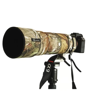 Camouflage Protective Cover for Sony FE 400mm F2.8 GM Lens - Waterproof Skin