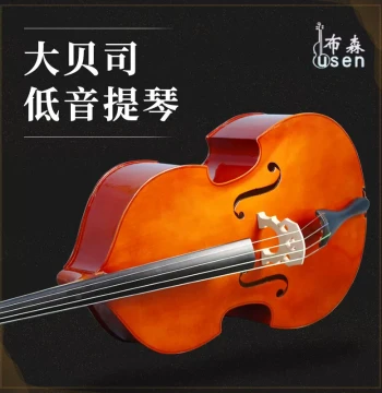 Busen Double Bass for Kids and Adults, Upright Bass for Beginners, Exams, and Performance