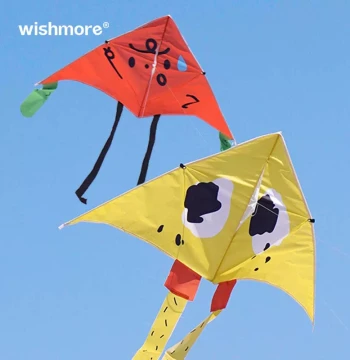 wishmore Children's Kite Handheld Easy to Fly in Gentle Breeze Cartoon Cute Funny Kite Adult-Specific Large Internet-Famous