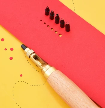 Manual Paper Cutting Automatic Hole Punch Set, Window Flower Carving Tool Kit, Upgraded Version with Free Shipping