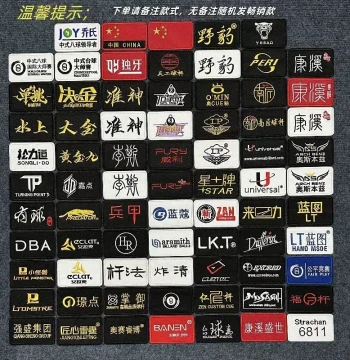 Custom Embroidered Patches for Billiard Cue Cases, LOGO Cloth Patches, Tournament Vests, Club Badges