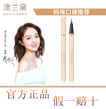 Aolande Waterproof and Sweatproof Eyeliner - Long-Lasting Intense Black for Flawless Makeup