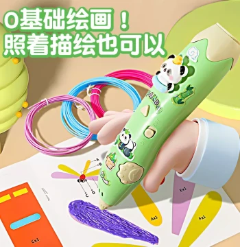 Kelexiong Children's Low-Temp 3D Printing Pen for Drawing, Crafts, and Creative Gifts