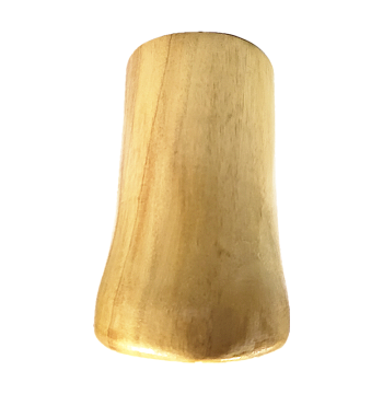 Hand-Hooked Beard and Eyebrow Prosthetics on Solid Paulownia Wood Stand for Stage, Theater, and Period Costumes