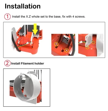 Entry Level Mini 3D Printer 100x100x100mm for Student & DIY,
