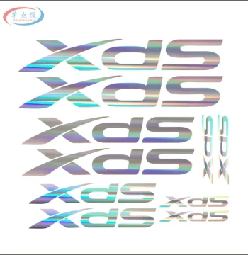 Custom Road Bike Frame Stickers, DIY Reflective Bicycle Decals and Decorative Labels