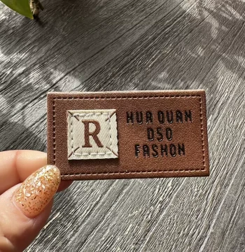 Leather Garment Fabric Patches T-Shirt Down Jacket Decorative Applique Patch Self-Adhesive 3.5X6.5cm