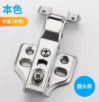 Minimalist Hinge with Copper Core, Hydraulic Damping Buffer for Cabinet Aircraft-Grade Thickened Aluminum Frame Doors, Cold-Rolled Steel Detachable Fixed Hinge