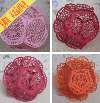 DIY Paper Art Model Kit for Environmental Art Students: Simple Planar 3D Composition Spheres and Polyhedra