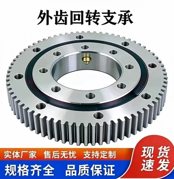 External Tooth Slewing Ring Turntable Bearing Base Rotation Small Slewing Support Mechanical Assembly Gear Custom Manufacturer