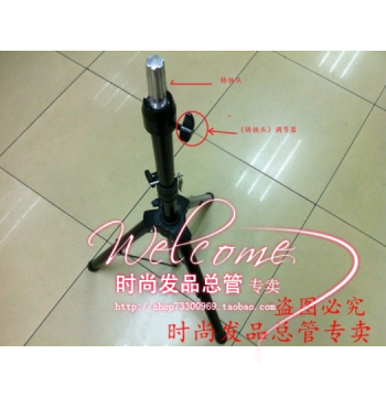 Professional Mannequin Head Stand for Hairdressing Training - Heavy-Duty Metal Base with Thickened Tube