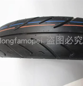 Electric Scooter & Motorcycle Tubeless Tire 90/90-12, Outer Tire, 4-Ply Construction