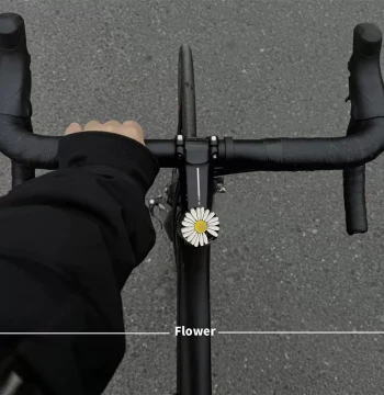 Cute Daisy Sticker Decorations for Bicycles - Accessories for Mountain, Road, and E-Bikes