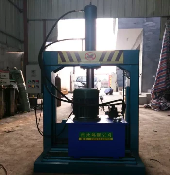 Rubber Cutting Machine - Hydraulic Cutter for Plastic Roll Films and Plastic Barrels