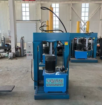 Hydraulic Guillotine for Plastic Bulk Bags, Raw Rubber Cutting Machine, Film Roll Cutter