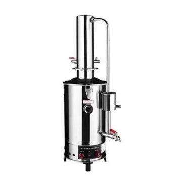 High-Speed Steel Laboratory Multi-Function Small Steam Distiller with Return Pipe HJ - Convenient Lab Water Maker