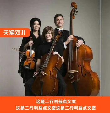 Haocheng Double Bass, Contrabass, Professional Performance Instrument for Kids and Adults
