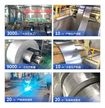 Galvanized Steel Strip for Corrugated Pipe and Cable Armor Manufacturing