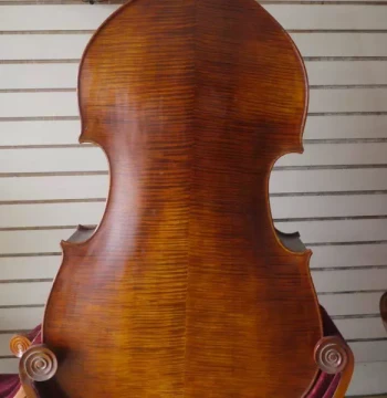 Handcrafted Double Bass / Contrabass / Upright Bass with Verifiable Anti-Counterfeit Code