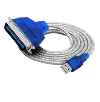 USB to Parallel Port Cable - 36-Pin Printer Data Cable IEEE 1284 Legacy USB 2.0 Connector