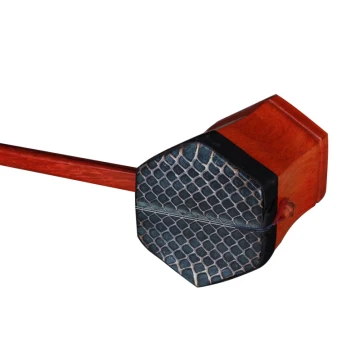 Handcrafted Pearwood Jing Erhu, Xipi and Erhuang Tuning, Large Erhuang Yellow Jujube Wood Pegs Included