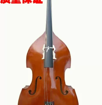 Large Bass Linden Plywood Double Bass Beginner Upright Bass Practice Contrabass Factory Direct Sales