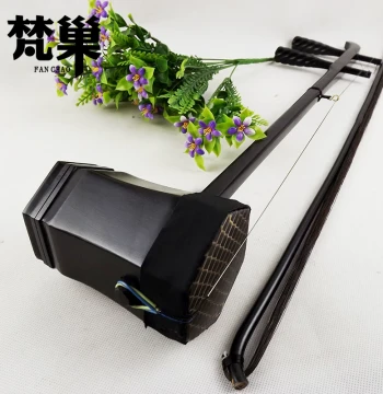 Fanchao Adult Ebony Jinghu – Beginner Peking Opera String Instrument, Xipi & Erhuang Tuning Options, Model JRH-02