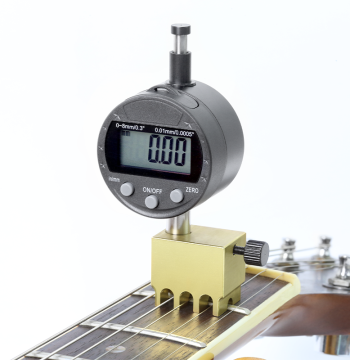 Digital String Action Gauge for Acoustic and Electric Guitars – Precision Measurement Tool for Luthiers and Maintenance