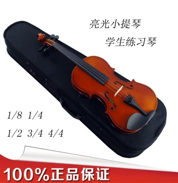 Free Shipping Direct from Manufacturer: All-Wood Violin for Beginners, Kids, and Adults - Complete Set Included