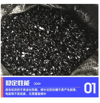 Cold Mix Asphalt Patching Material - Easy Application for Cement Road Potholes & Highway Repair, Asphalt Maintenance Compound