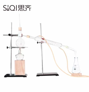 250ml Distillation Apparatus Set for Hydrosol Purification and Essential Oil Extraction, Simple Lab Distilled Water Device