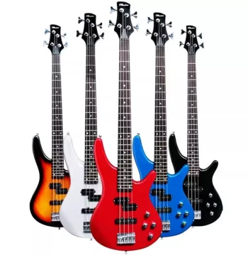 Mingsen 4-String Electric Bass Guitar for Beginners and Low-End Performance