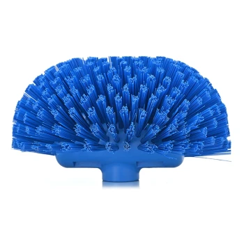 Food Safety Warehouse Pot & Pan Scrub Brushes - Long-Handle Cleaning Brushes for Kitchens, Cafeterias, and Food Factories