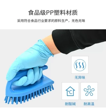 Food-Grade Handle Brush for Commercial Kitchens - Durable Cleaning Tool