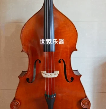 Italian Imported European Wood Handcrafted Solid Double Bass for Adult Professional Performance
