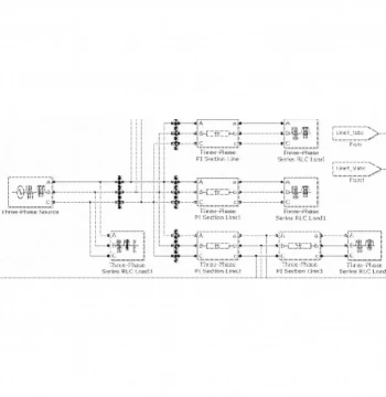 Small Current System Single-Phase Ground Fault Line Selection Simulation Model - MATLAB Simulink