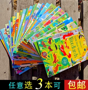 Children's English Sticker Book - Interactive Scene-Based Learning for Kids