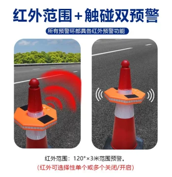 Road Intrusion Warning System for Highway Construction, Anti-Intrusion Cones for Road Maintenance and Safety