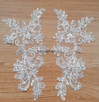 Beaded Embroidery Sequins, Garment Accessories for Handmade Clothes, Wedding Dresses, DIY Bridal Lace, Promotional Price