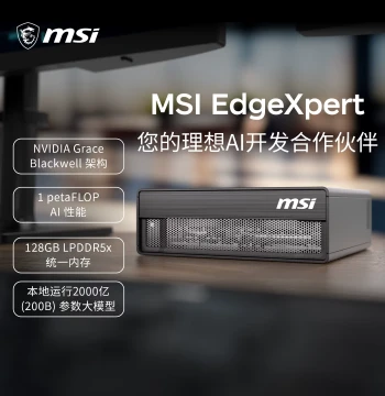 MSI NVIDIA DGX Spark EdgeXpert GB10 Desktop Personal AI Computer