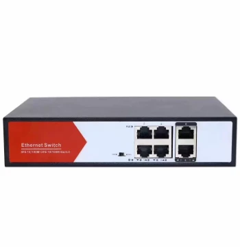 National Standard 48V PoE Switch: 100Mbps, 4/8-Port for Surveillance Systems