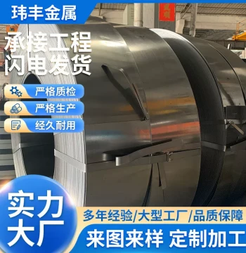 Galvanized Steel Strip for Corrugated Conduits and Cable Armor - Blue-Tempered Metal Slitting for Engineering